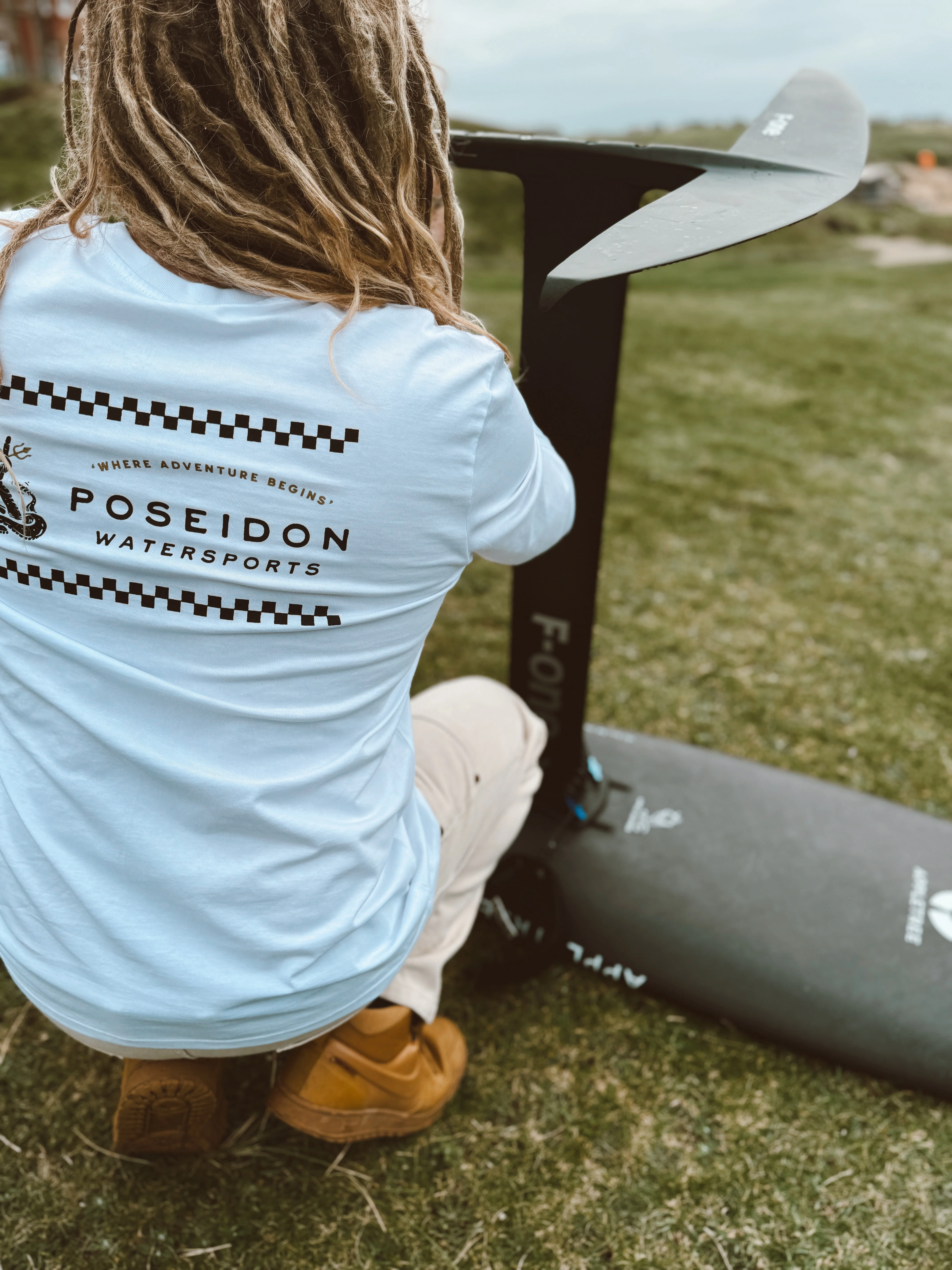Poseidon Rattlesnake Long Sleeve T-Shirt | White - Image 3