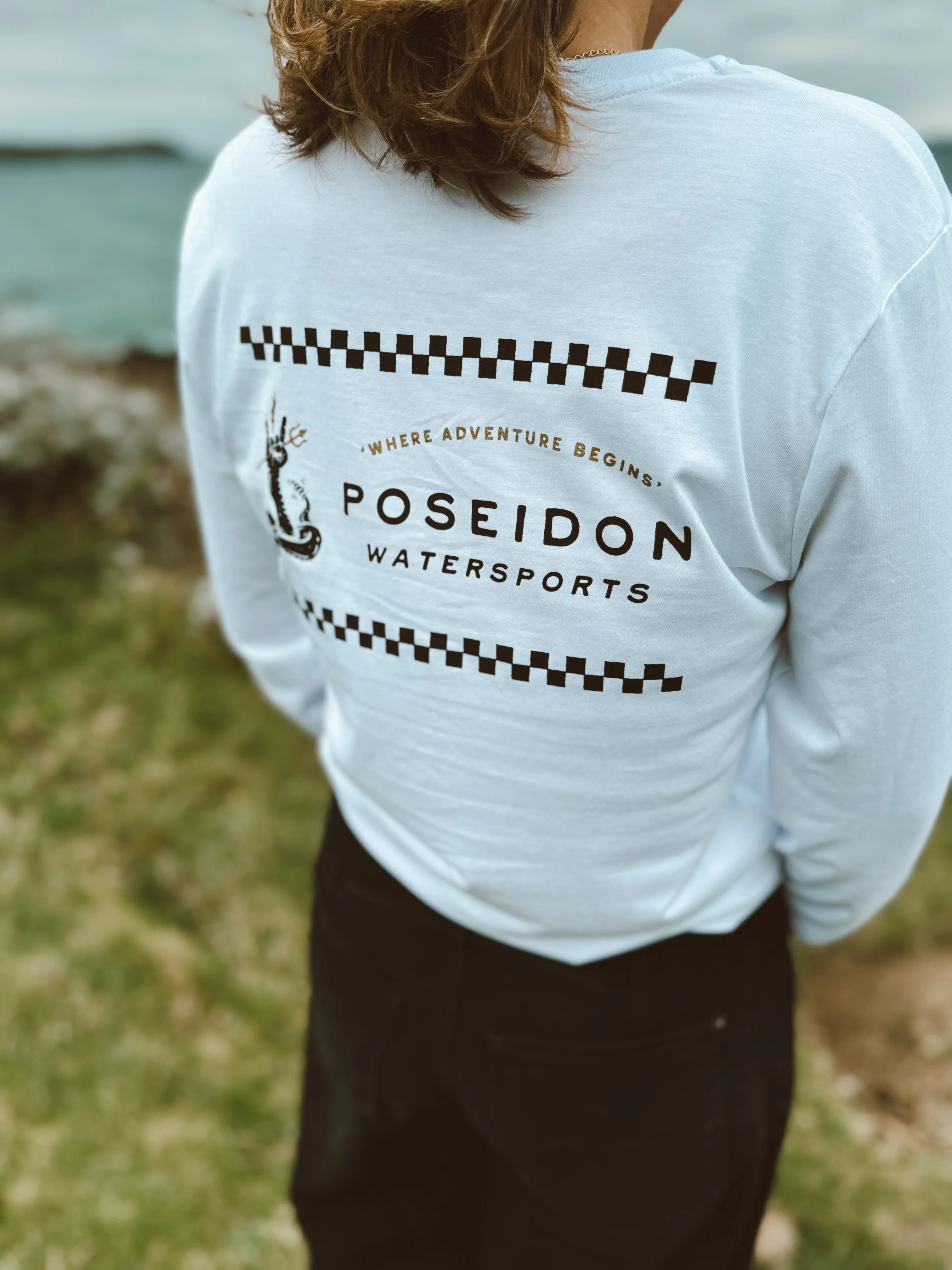 Poseidon Rattlesnake Long Sleeve T-Shirt | White - Image 5